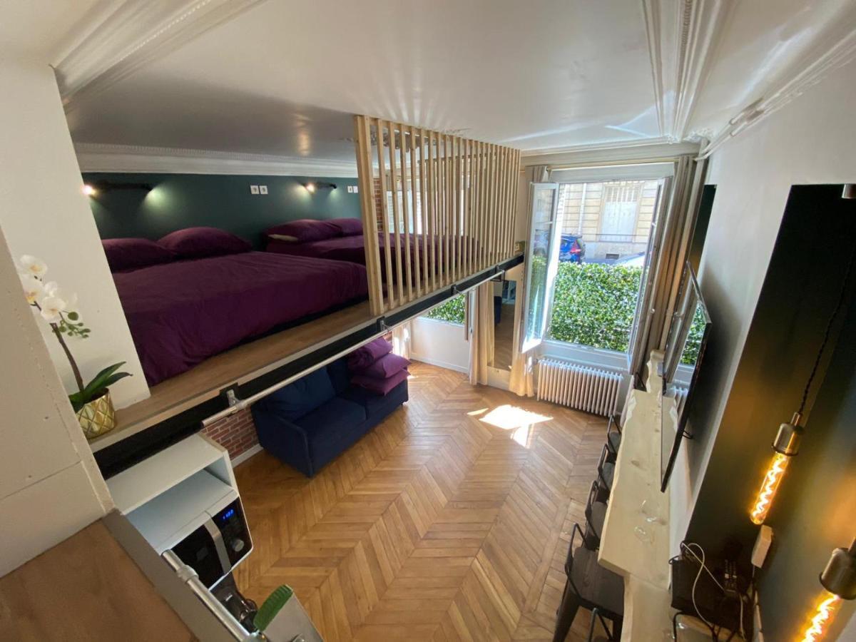 Beautiful Mini Loft Near Saint-Lazare Apart otel Paris Dış mekan fotoğraf