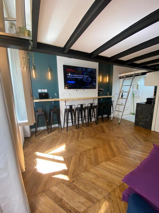 Beautiful Mini Loft Near Saint-Lazare Apart otel Paris Dış mekan fotoğraf