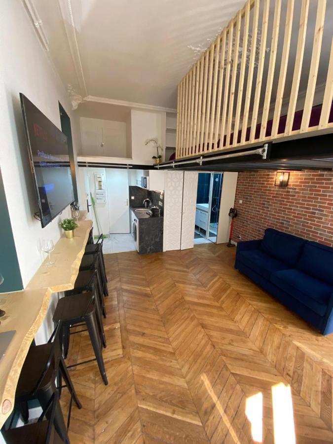 Beautiful Mini Loft Near Saint-Lazare Apart otel Paris Dış mekan fotoğraf