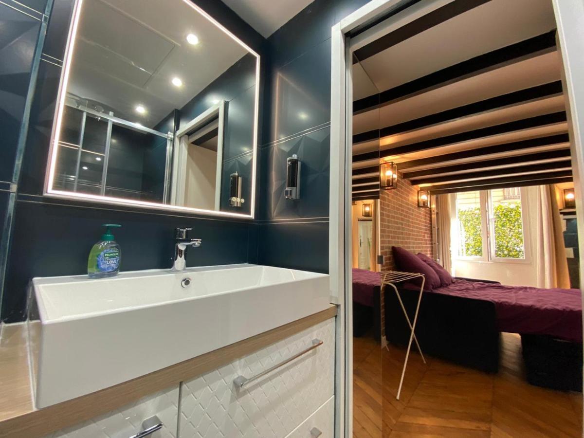 Beautiful Mini Loft Near Saint-Lazare Apart otel Paris Dış mekan fotoğraf