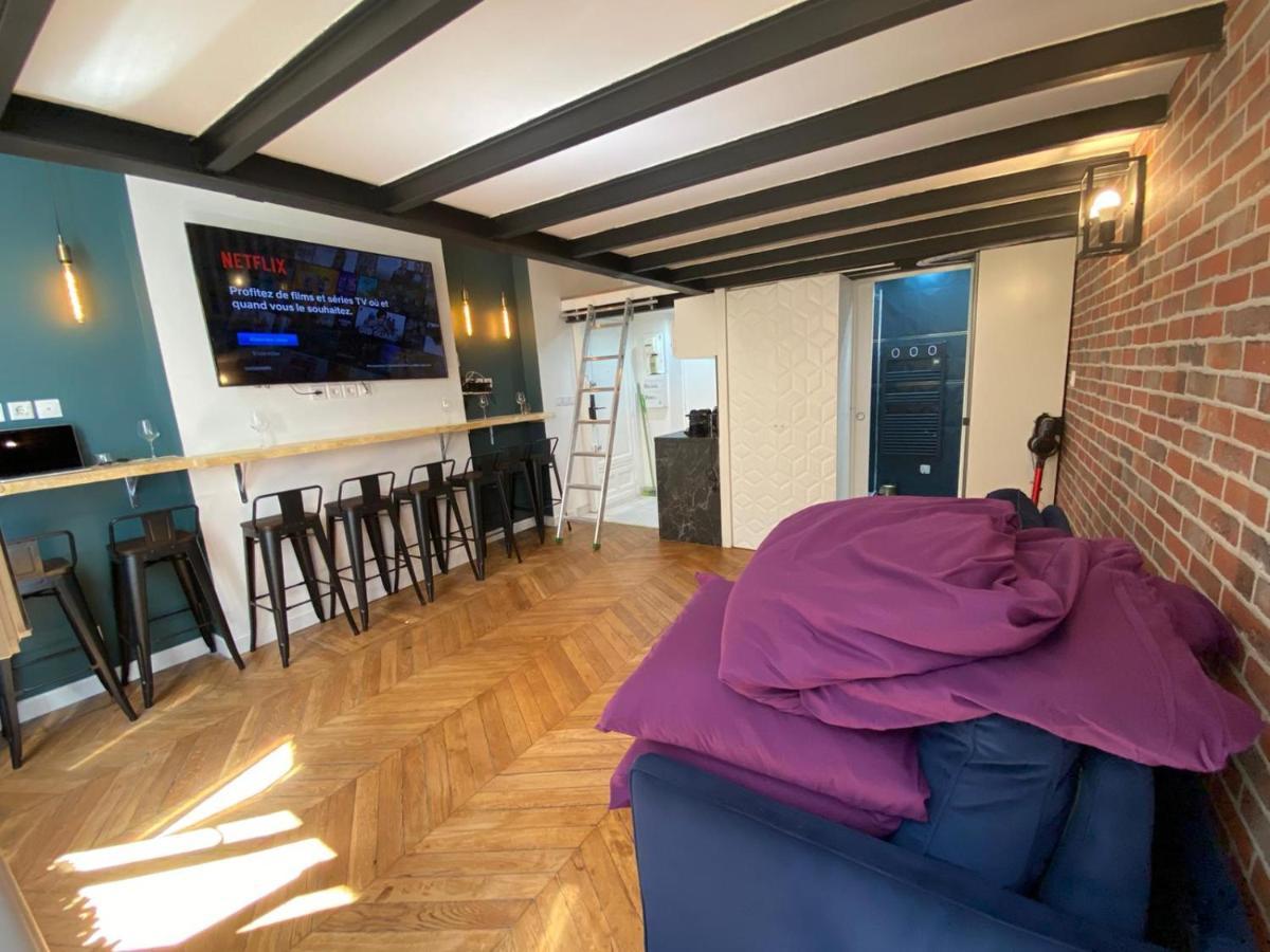 Beautiful Mini Loft Near Saint-Lazare Apart otel Paris Dış mekan fotoğraf