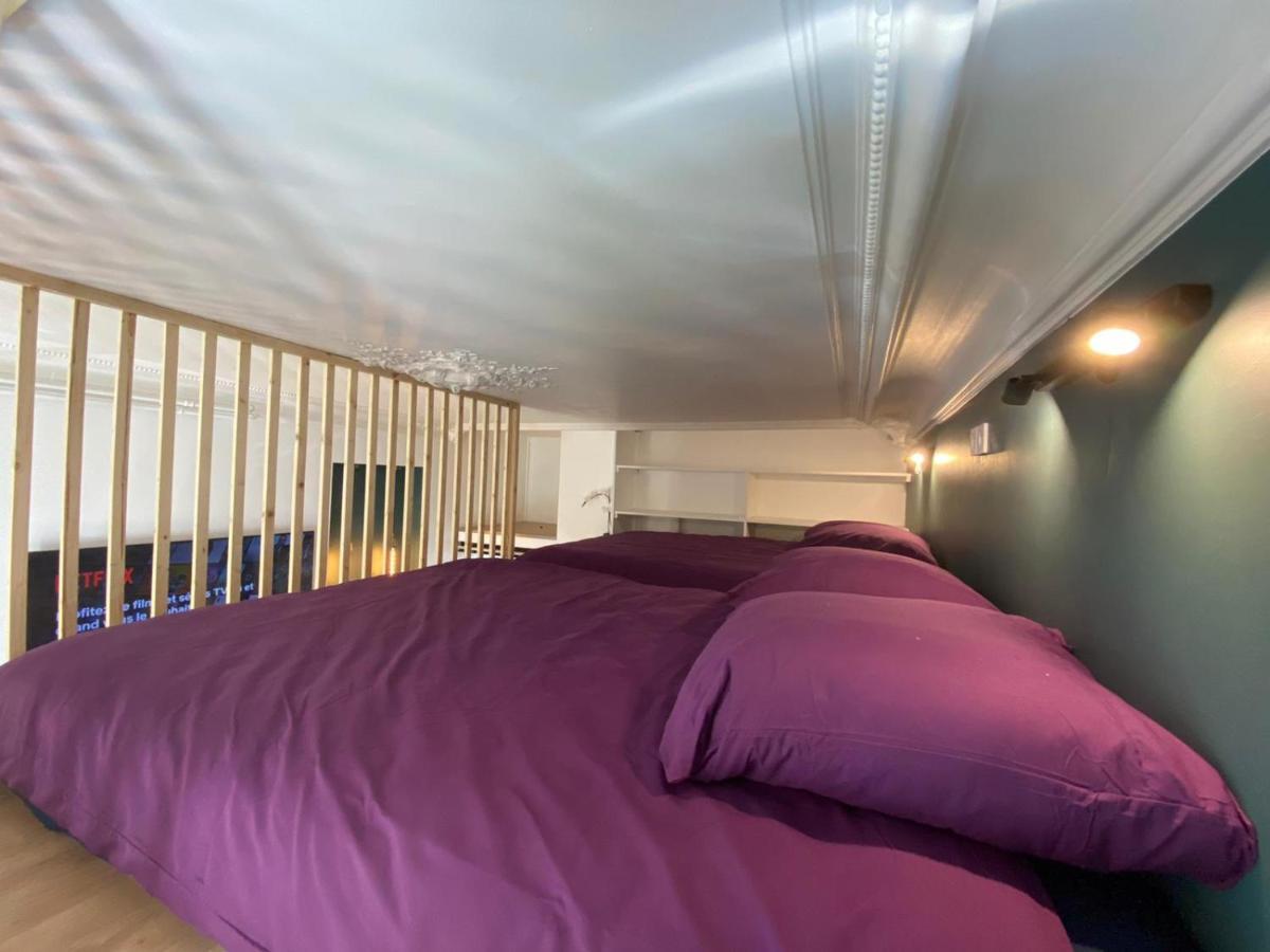 Beautiful Mini Loft Near Saint-Lazare Apart otel Paris Dış mekan fotoğraf