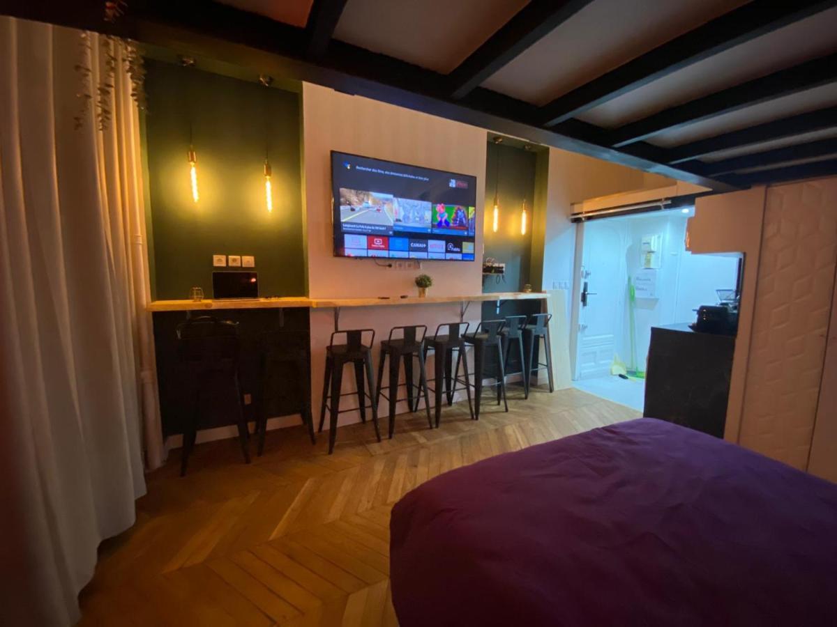 Beautiful Mini Loft Near Saint-Lazare Apart otel Paris Dış mekan fotoğraf