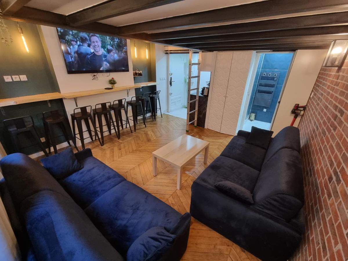 Beautiful Mini Loft Near Saint-Lazare Apart otel Paris Dış mekan fotoğraf