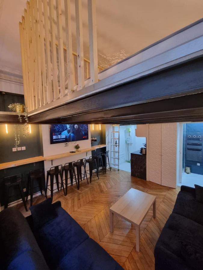 Beautiful Mini Loft Near Saint-Lazare Apart otel Paris Dış mekan fotoğraf